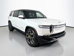 2024 Rivian R1S Adventure - Glacier White exterior view 4