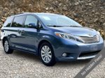 2017 Toyota Sienna Limited Premium — Shoreline Mist interior and detail view 10, for sale at A Better Way Wholesale Autos in Naugatuck, CT