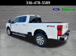 2024 Ford F-250SD Lariat — White Metallic exterior view 4, for sale at Green Ford in Greensboro, NC