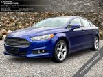 2016 Ford Fusion SE - Blue exterior view 1