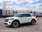 2027 Ford Explorer Platinum — White Metallic exterior view 2, for sale at Green Ford in Greensboro, NC