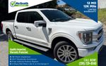 2022 Ford F-150 Limited — White Metallic primary exterior view, for sale at McGrath Ford in Hiawatha, IA