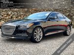 2017 Genesis G80 5.0 Ultimate — Black primary exterior view, for sale at A Better Way Wholesale Autos in Naugatuck, CT