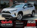 2023 Toyota RAV4 Hybrid XLE — Silver Sky Metallic primary exterior view, for sale at Velocity Auto Source in RICHMOND, KY