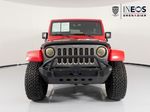 2015 Jeep Wrangler Unlimited Freedom Edition — Red exterior view 8, for sale at RDS Ineos Grenadier in Devon, PA