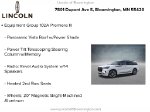 2027 Lincoln Aviator Premiere — Pristine White Metallic Tri-Coat Clearcoat interior and detail view 9, for sale at Lincoln of Bloomington in Bloomington, MN