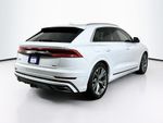 2021 Audi Q8 55 Prestige — Glacier White exterior view 7, for sale at Gerald Jones Honda in Augusta, GA