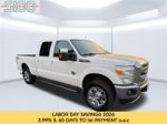 2014 Ford F-250SD Lariat — White Platinum Clearcoat Metallic interior and detail view 9, for sale at Shift Innovations Car Co in Puyallup, WA