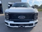 2023 Ford F-250SD Lariat — White Metallic exterior view 2, for sale at Tecforce Automotive in Bridgeport, NY