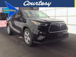 2025 Toyota Highlander LE - Midnight Black Metallic exterior view 1