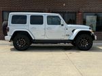 2022 Jeep Wrangler Unlimited Sahara High Altitude — Silver exterior view 5, for sale at Velocity Auto Source in RICHMOND, KY