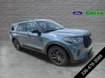 2025 Ford Explorer ST — Vapor Blue exterior view 8, for sale at Green Ford in Greensboro, NC
