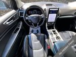 2023 Ford Edge Titanium — Black Metallic exterior view 5, for sale at A Better Way Wholesale Autos in Naugatuck, CT