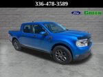 2022 Ford Maverick XLT — Blue Metallic exterior view 8, for sale at Green Ford in Greensboro, NC