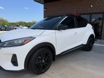 2024 Nissan Kicks SR — Aspen White exterior view 2, for sale at Velocity Auto Source in RICHMOND, KY