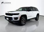 2023 Jeep Grand Cherokee Trailhawk 4xe — Bright White Clearcoat primary exterior view, for sale at Legend  Auto Sales in Puyallup, WA