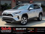 2023 Toyota RAV4 Hybrid XLE — Silver Sky Metallic primary exterior view, for sale at Velocity Auto Source in RICHMOND, KY