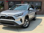 2023 Toyota RAV4 Hybrid XLE — Silver Sky Metallic exterior view 2, for sale at Velocity Auto Source in RICHMOND, KY