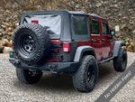 2012 Jeep Wrangler Unlimited Rubicon - Deep Cherry Red Crystal Pearlcoat exterior view 2