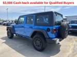 2026 Jeep Wrangler Sport — Blue Pearl exterior view 4, for sale at Lakeshore CDJR in Slidell, LA