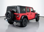 2023 Jeep Wrangler Willys 4xe — Red Clearcoat exterior view 5, for sale at Legend  Auto Sales in Puyallup, WA