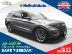 2024 Ford Explorer XLT — Gray Metallic primary exterior view, for sale at McGrath Ford in Hiawatha, IA