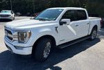2022 Ford F-150 Limited — White Metallic exterior view 2, for sale at McGrath Ford in Hiawatha, IA