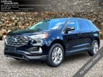 2023 Ford Edge Titanium — Black Metallic primary exterior view, for sale at A Better Way Wholesale Autos in Naugatuck, CT