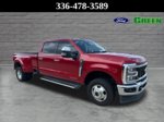 2023 Ford F-350SD Lariat — Red Metallic exterior view 5, for sale at Green Ford in Greensboro, NC