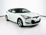 2014 Hyundai Veloster Base — White exterior view 2, for sale at Gerald Jones Honda in Augusta, GA