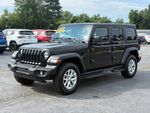 2023 JEEP WRANGLER Sport S — Black Clearcoat exterior view 6, for sale at Autostar CDJR of Hendersonville in Hendersonville, NC