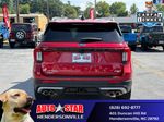 2025 FORD EXPLORER Platinum — Red Metallic exterior view 5, for sale at Autostar CDJR of Hendersonville in Hendersonville, NC