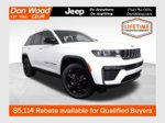 2026 Jeep Grand Cherokee Limited — Bright White Clearcoat primary exterior view, for sale at Don Wood CDJR in Rockbridge, OH