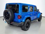 2023 Jeep Wrangler Sahara 4xe - Hydro Blue Pearl Coat exterior view 7