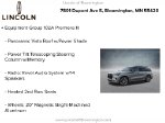 2027 Lincoln Aviator Premiere — Avalanche Gray Clearcoat interior and detail view 9, for sale at Lincoln of Bloomington in Bloomington, MN