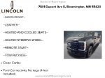 2026 Ford F-250SD Platinum — Agate Black Metallic exterior view 5, for sale at Lincoln of Bloomington in Bloomington, MN