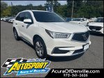 2020 Acura MDX 3.5L — Platinum White Pearl primary exterior view, for sale at Autosport Acura of Denville in Denville, NJ