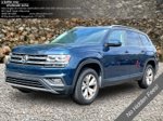 2018 Volkswagen Atlas 3.6L V6 SE — Tourmaline Blue Metallic primary exterior view, for sale at A Better Way Wholesale Autos in Naugatuck, CT