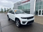 2023 Jeep Grand Cherokee Limited — Bright White Clearcoat exterior view 4, for sale at Williams Brothers Dodge Chrysler Jeep Ram of Dundee in Dundee, MI