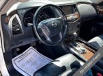 2017 Nissan Armada Platinum — Pearl White interior and detail view 12, for sale at A Better Way Wholesale Autos in Naugatuck, CT