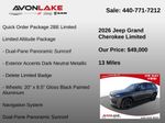 2026 Jeep Grand Cherokee Limited - Baltic Gray Metallic Clearcoat exterior view 6