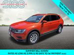 2018 Volkswagen Tiguan 2.0T SE - Orange Metallic exterior view 1