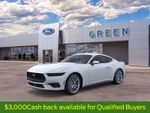 2026 Ford Mustang EcoBoost Premium — Oxford White exterior view 2, for sale at Green Ford in Greensboro, NC
