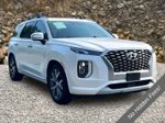 2021 Hyundai Palisade Limited — White interior and detail view 9, for sale at A Better Way Wholesale Autos in Naugatuck, CT