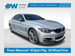 2019 BMW 4 Series 430i xDrive Gran Coupe — Glacier Silver Metallic primary exterior view, for sale at Don Wood Ford Lincoln in Athens, OH