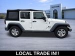 2008 JEEP WRANGLER Unlimited X - Stone White Clearcoat exterior view 3