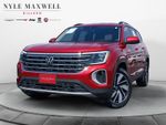 2024 Volkswagen Atlas 2.0T SE w/Technology — Aurora Red Metallic primary exterior view, for sale at Nyle Maxwell CDJR Killeen in Killeen, TX