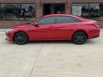 2023 Hyundai Elantra SEL — Scarlet Red interior and detail view 9, for sale at Velocity Auto Source in RICHMOND, KY