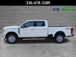 2024 Ford F-250SD Lariat — White Metallic exterior view 3, for sale at Green Ford in Greensboro, NC