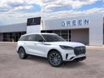 2026 Lincoln Aviator Reserve — White Metallic exterior view 8, for sale at Green Ford in Greensboro, NC